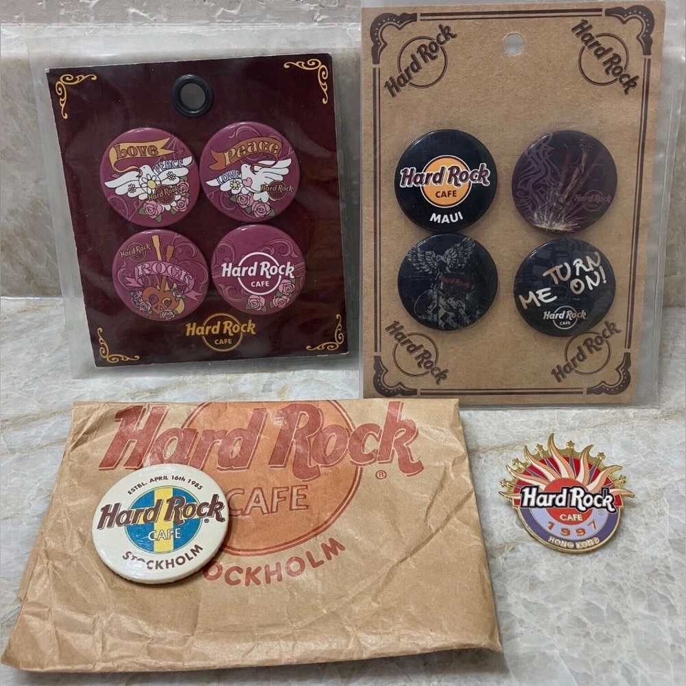 Hard Rock Cafe Pin Collection